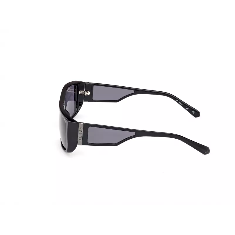Óculos de sol GUESS GU00136-6001A unissexo armação quadrada 60/16/140 mm preto/cinzento
