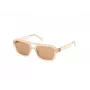 GUESS Óculos de sol unissexo GU82595357E Havana/Tartaruga Armação Lentes castanhas degradê 53/19/145 mm