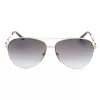 Óculos de sol de mulher GUESS Butterfly Cat Eye GF6171-32B Shiny Black Smoke Gradient 60 mm