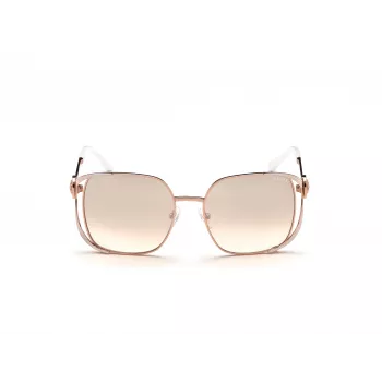 GUESS Óculos de sol de mulher Borboleta Cat Eye GU7626-5828U Havana/Castanho degradê 58mm