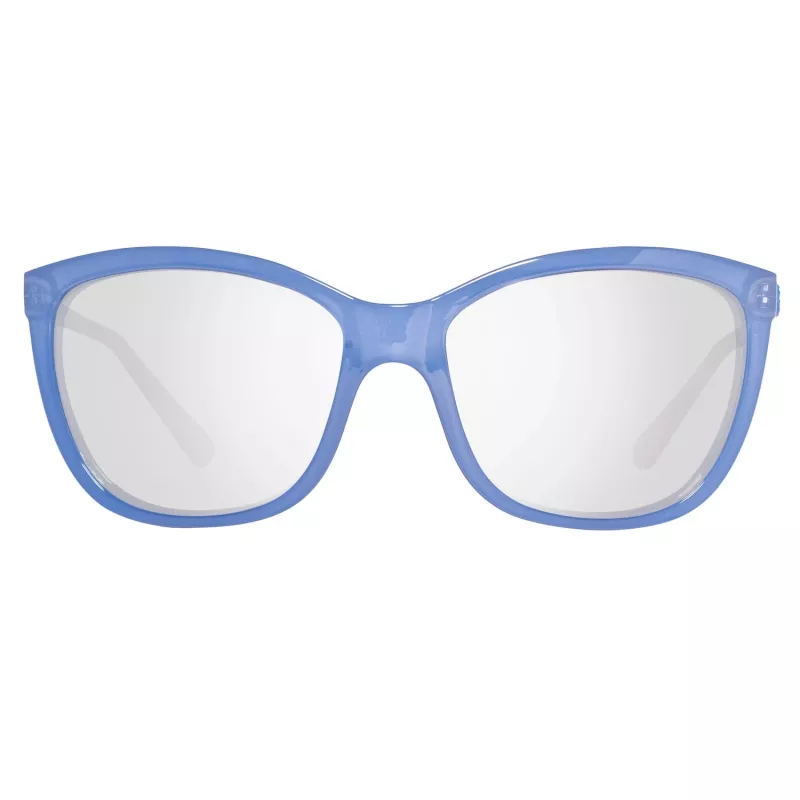 Óculos de sol borboleta de mulher GUESS GU7444-5884C Havana tartaruga castanha armação de acetato lentes degradê castanhas 58mm