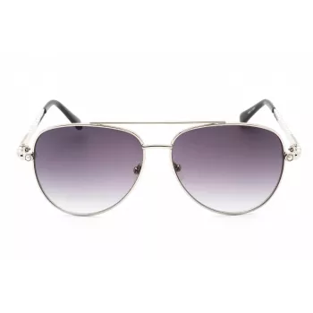 Óculos de sol de mulher Cat-Eye GUESS GF0356-10B dourado/Havana degradê castanho 59 mm