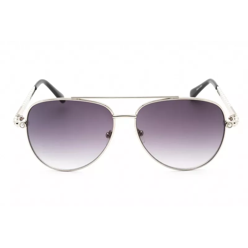 Óculos de sol de mulher Cat-Eye GUESS GF0356-10B dourado/Havana degradê castanho 59 mm