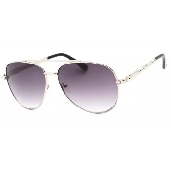 Óculos de sol de mulher Cat-Eye GUESS GF0356-10B dourado/Havana degradê castanho 59 mm