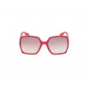 Óculos de sol GUESS mulher cat eye GO00031-6266F - armação preta brilhante, lente degradê fumada, proteção UV400
