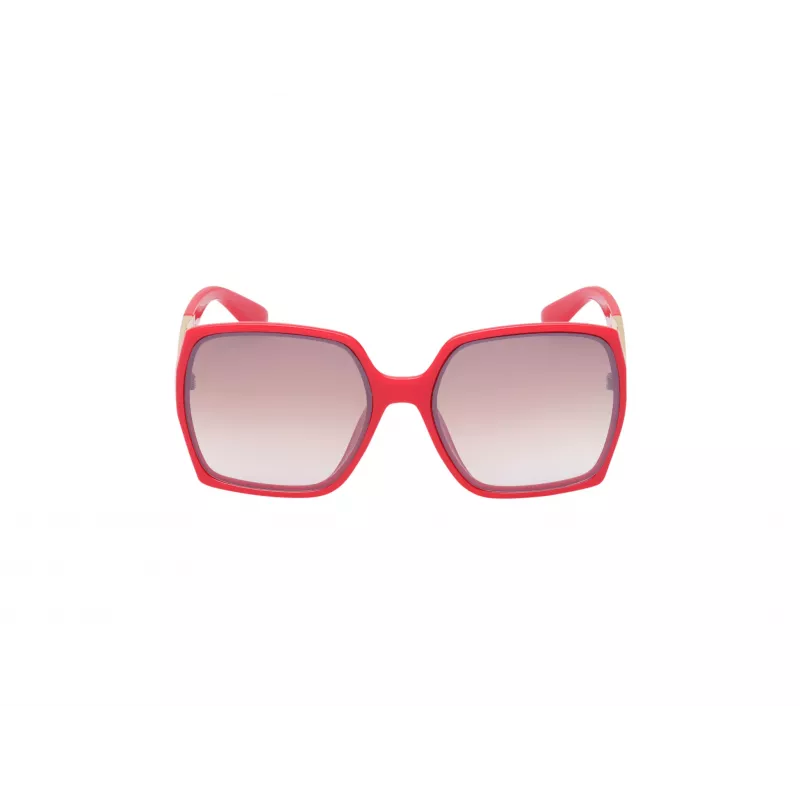 Óculos de sol GUESS mulher cat eye GO00031-6266F - armação preta brilhante, lente degradê fumada, proteção UV400