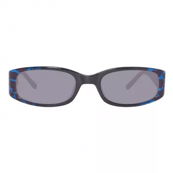 Óculos de sol de mulher GUESS Cat-Eye GU7435-5192A Preto Brilhante Fumado degradê 51 mm