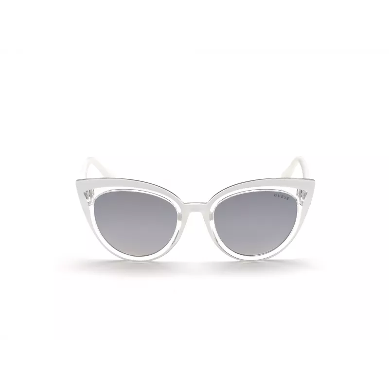 Óculos de sol de mulher GUESS Cat-Eye GU7628-5224C Havana castanho gradiente 52mm