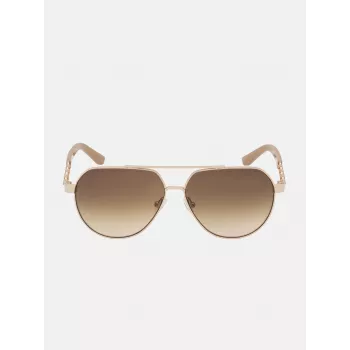 Óculos de sol GUESS mulher GF00033-5932E Havana castanho degradê quadrados 59 mm