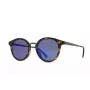 Óculos de sol olho de gato de mulher GUESS GF0305-5153X - armação de acetato havana castanha com lentes degradê castanhas - largura da lente 51 mm