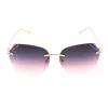 GUESS Senhora GF0384-28T Óculos de sol borboleta tartaruga castanho, lentes degradê castanhas, 61 mm