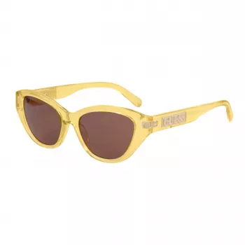 Óculos de sol de mulher GUESS GO00020-5439B modelo aviador Havana castanho degradê 57 mm