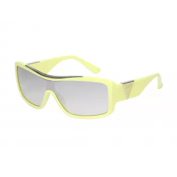 Óculos de sol gatinho de mulher GUESS GO00035-0039C - Armação preta brilhante, lente degradê fumé