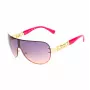 Óculos de sol de mulher GUESS GO00037-0032U Cat Eye - Armação preta, lentes cinzentas degradê, UV400