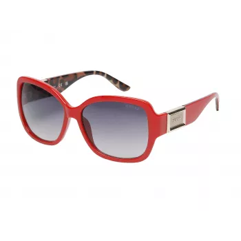 Óculos de sol GUESS mulher GO00043-5866B cat eye - armação preta, lentes degradê cinzentas, 58 mm