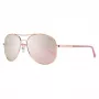 Óculos de sol de mulher GUESS GF0295-28U Havana Butterfly armação de acetato lentes castanhas degradê 60/17/135 mm