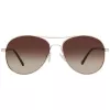 Óculos de sol Guess GF0295-33F para mulher castanho Havana borboleta 60 mm