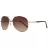 Óculos de sol Guess GF0295-33F para mulher castanho Havana borboleta 60 mm
