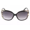 Óculos de sol de mulher GUESS GF0383-05B Butterfly cat-eye preto degradê fumado 57mm