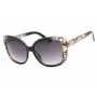 Óculos de sol de mulher GUESS GF0383-05B Butterfly cat-eye preto degradê fumado 57mm