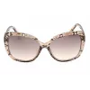 GUESS Óculos de sol de mulher GF0383-45F borboleta Havana acetato 57mm
