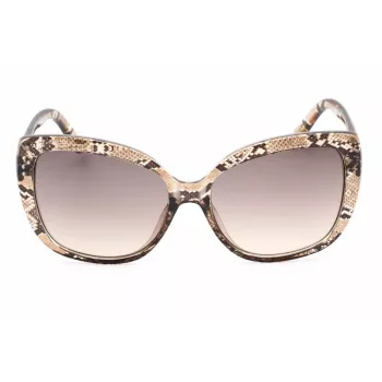 GUESS Óculos de sol de mulher GF0383-45F borboleta Havana acetato 57mm