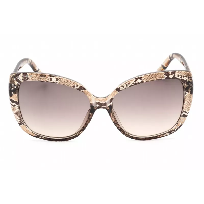 GUESS Óculos de sol de mulher GF0383-45F borboleta Havana acetato 57mm
