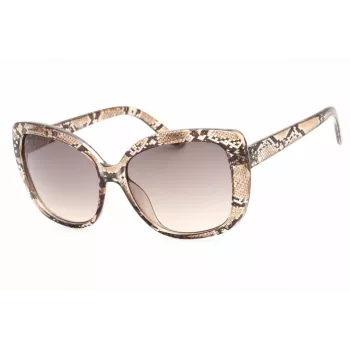 GUESS Óculos de sol de mulher GF0383-45F borboleta Havana acetato 57mm