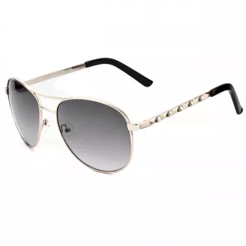 Guess Óculos de sol de mulher GF0408-6132B Havana armação quadrada lentes castanhas 61mm