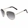 Guess Óculos de sol de mulher GF0408-6132B Havana armação quadrada lentes castanhas 61mm