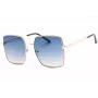 Óculos de sol de mulher Guess GF0419-28W Armação de acetato Havana Lentes degradê castanhas 58 mm
