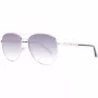Óculos de sol GUESS mulher GF6143-28B armação borboleta Havana castanha 59mm