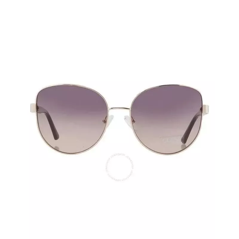 Óculos de sol de mulher GUESS GF6172-5932B Havana castanho degradê borboleta
