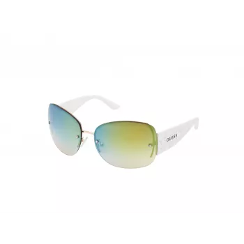 GUESS Óculos de sol de mulher GO00034-6532X Armação Havana/tartaruga Lentes castanhas degradê 65 mm