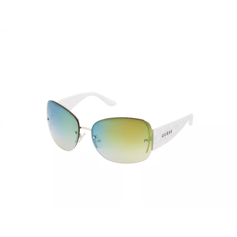 GUESS Óculos de sol de mulher GO00034-6532X Armação Havana/tartaruga Lentes castanhas degradê 65 mm
