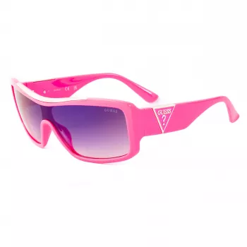 Óculos de sol para mulher GUESS GO00035-0072B borboleta cat eye shiny black smoke gradient 55 mm