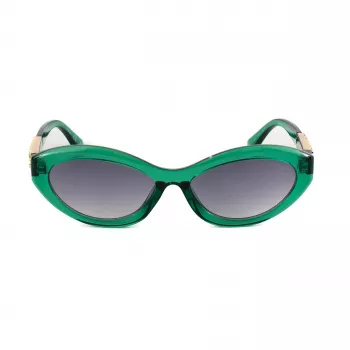 Óculos de sol GUESS mulher GO00070-5593B armação quadrada preta, lentes cinzentas degradê, 55 mm