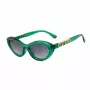 Óculos de sol GUESS mulher GO00070-5593B armação quadrada preta, lentes cinzentas degradê, 55 mm