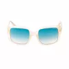 Óculos de sol GUESS mulher GU00097-5325P - armação preta brilhante, lentes polarizadas cinzentas degradê, 53 mm