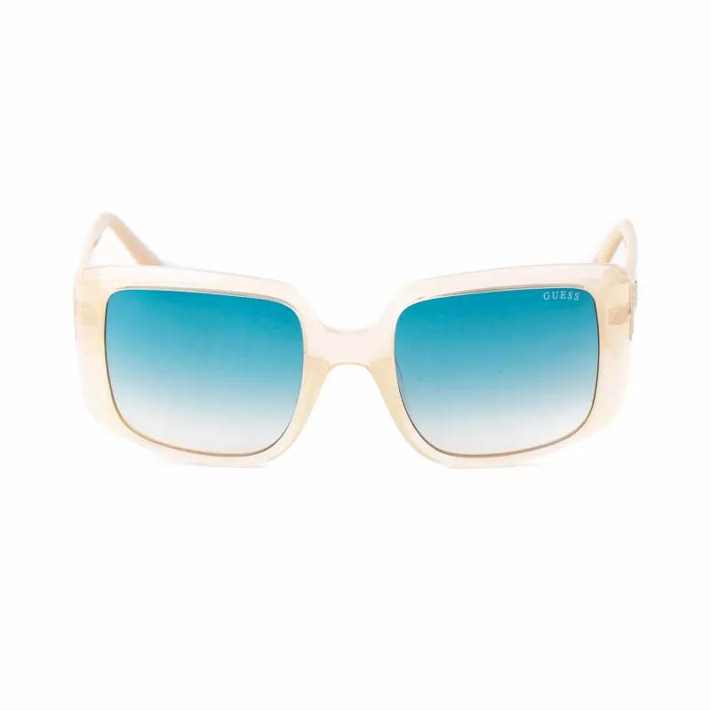 Óculos de sol GUESS mulher GU00097-5325P - armação preta brilhante, lentes polarizadas cinzentas degradê, 53 mm