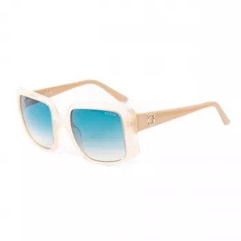 Óculos de sol GUESS mulher GU00097-5325P - armação preta brilhante, lentes polarizadas cinzentas degradê, 53 mm