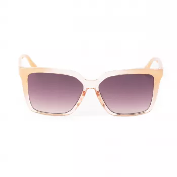 Óculos de sol de mulher GUESS GU00099-5525F Havana quadrados degradê castanho