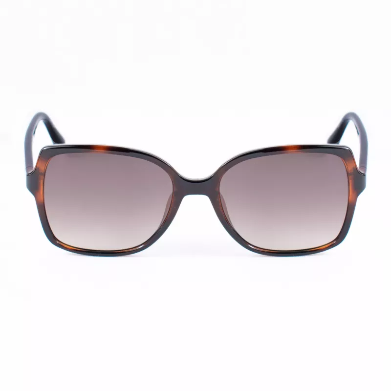 Óculos de sol de mulher GUESS GU00100-5552F castanho Havana quadrado acetato 55 mm