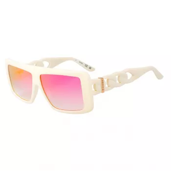 Óculos de sol GUESS mulher GU00109-6021Z preto brilhante degradê fumado 60/10/130 mm