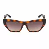 Óculos de sol para mulher GUESS GU00111-5652F - armação cat-eye em acetato dark havana com lentes castanhas gradiente 56/14/130 mm