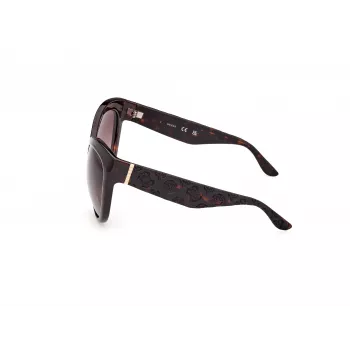 GUESS Óculos de sol de mulher GU00130-6152F - armação preta brilhante, lente fumada degradê