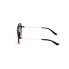 GUESS Óculos de sol para mulher GU00134-5552F Havana Acetato Armação quadrada Lente degradê castanha 55/16/140 mm