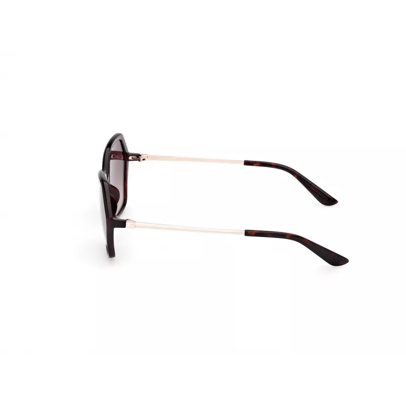 GUESS Óculos de sol para mulher GU00134-5552F Havana Acetato Armação quadrada Lente degradê castanha 55/16/140 mm