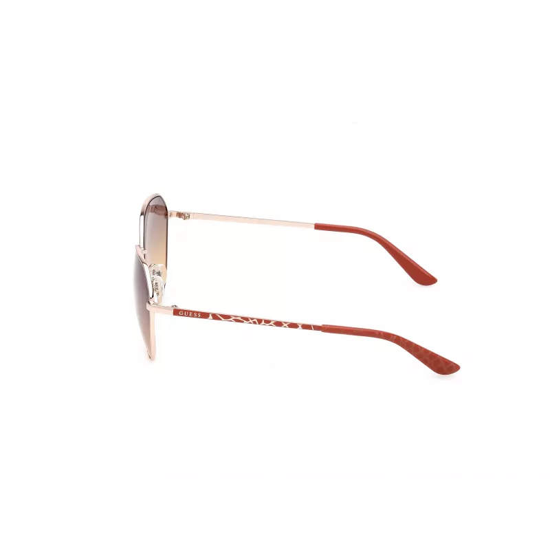 Óculos de sol GUESS mulher GU00148-6032F armação de acetato oversized castanho Havana com lentes castanhas degradê