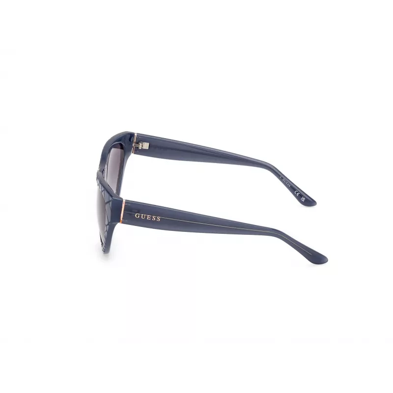 Óculos de sol de mulher GUESS GU00151-5784B Butterfly Havana castanho degradê UV400